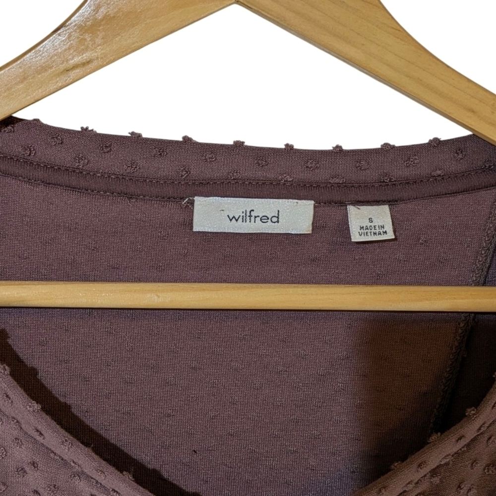 Wilfred Purple Relaxed Blouse - Picture 2 of 8
